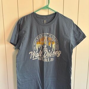 Disney Slate Blue Cotton Tee